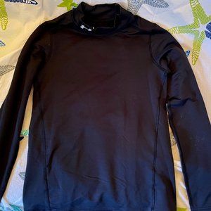 Under Armour Black Fitted Coldgear XL Shirt, Rarely or Never Worn